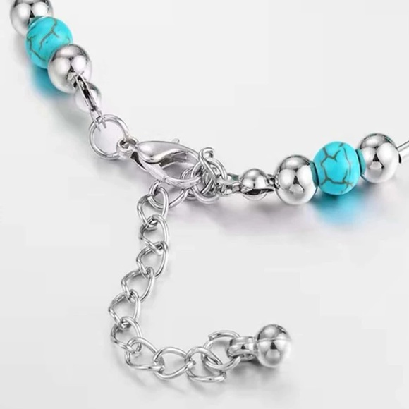 Turquoise Butterfly Bracelet - Picture 3 of 3